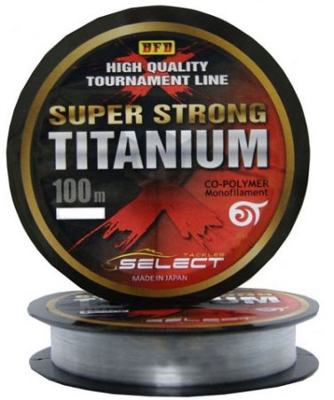 Леска моно 0.15 Select Titanium (100 m) фото