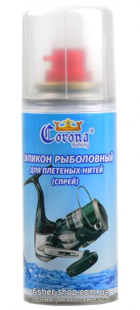 Силикон-спрей для плетеных лесок Corona (100 ml) фото