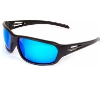 Поляризационные очки Fladen Polarized Sunglasses Matt & Metal Blue Lens (линзы синие) черная оправа