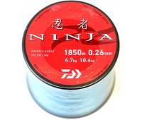 Леска моно 0.26 Daiwa Ninja X Line Blue 4.7 кг (1850 м)
