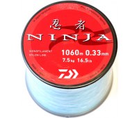 Леска моно 0.33 Daiwa Ninja X Line Blue 7.5 кг (1060 м)