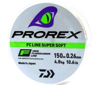 Флюорокарбон 0.26 мм Daiwa Prorex FC Line Super Soft 4.8 кг (150 м)