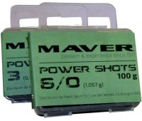 Набор грузил дробинок Maver Power Shots №10/0 (2.817 гр) 100 гр