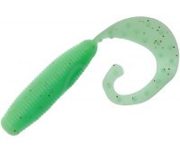Съедобный силикон Reins Fat G-Tail Grub 3" цв. 146 Hot Cucumber (12 шт)