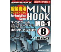 Оффсетный крючок Decoy Mini Hook MG-1 (10шт)