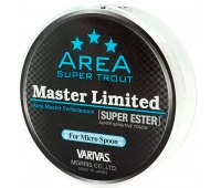 0.104 мм/#0.4 леска Varivas Trout Area Master Limited Super Ester 2.1lb (150 м) цв. прозрачный