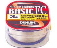 0.205 флюорокарбон Sunline Basic FC 300 m 2.7кг (6LB)