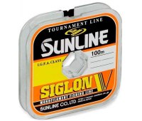 0.185 мм/#1.2 леска Sunline Siglon V 3.5 кг (100 м) оранжевая
