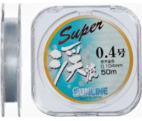 0.148 мм леска Sunline Super Keiryu #0.8 (50 м) прозрачная