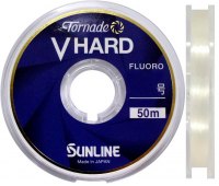 0.405 мм/#6 флюорокарбон Sunline 22 FC Tornado V Hard HG (50 м) 12.5 кг (25 LB) прозрачный
