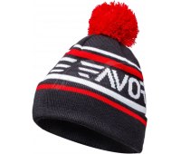 Шапка Favorite Black/Red with White logo