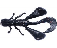 Съедобный силикон Jackall Vector Bug 2.5" Black Candy (8шт)