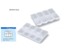 Коробка Meiho Clear Case C-800ND (прозрачная)