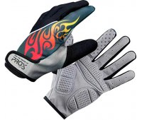 Перчатки Prox Jigging Glove Fast-Dry (цв. черный/красный) рыболовные