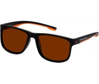 Поляризационные очки Savage Gear Savage 1 Polarized Sunglasses Brown (линзы коричневые) черно-оранжевая оправа
