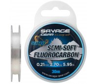 0.35 мм флюорокарбон Savage Gear Semi-Soft Seabass 6.72 кг (30 м) Clear