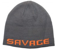Шапка Savage Gear Logo Beanie цв.серый