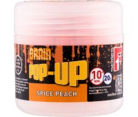 Бойлы Brain Pop-Up F1 Spice Peach (персик/специи) 10 мм (20 гр)