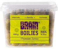 Бойлы Brain Garlic (Чеснок) Soluble 600 гр (16-20 мм Mix)