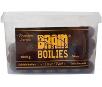 Бойлы Brain Liverpool (Печень) Soluble 1 кг (24 мм)