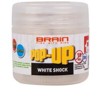 Бойлы Brain Pop-Up F1 White Shock (белый шоколад) 12 мм (15 гр)