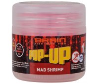 Бойлы Brain Pop-Up F1 Mad Shrimp (креветка/специи) 12 мм (15 гр)