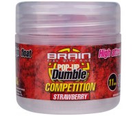 Бойлы Brain Dumble Pop-Up Competition Strawberry 11 мм (20 гр)