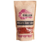 Пеллетс Brain Kriller (креветка/специи) 6 мм (1.5 кг)