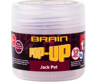 Бойлы Brain Pop-Up F1 Jack Pot (копченая колбаса) 8 мм (20 гр)