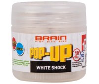 Бойлы Brain Pop-Up F1 White Shock (белый шоколад) 8 мм (20 гр)
