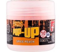 Бойлы Brain Pop-Up F1 Spice Peach (персик/специи) 8 мм (20 гр)