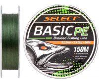 ∅0.22 мм Шнур Select Basic PE 150 м (темно-зеленый) 13.6 кг