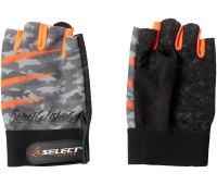 Перчатки Select Viper SL-GV (цв. черный/серый/оранжевый) рыболовные