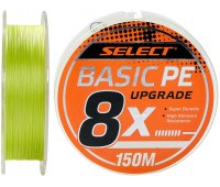 0.14 шнур Select Basic PE 8x (8.2 кг/18 lb) Green Light (150 м)
