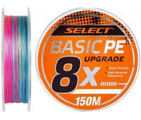 0.16 шнур Select Basic PE 8x (9.3 кг/20 lb) Multi Color (150 м)