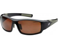 Поляризационные очки Scierra Wrap Arround Sunglasses Brown Lens (линзы коричневые) черная оправа