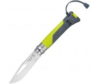 Нож складной Opinel 8 VRI Outdoor цвет Зеленый