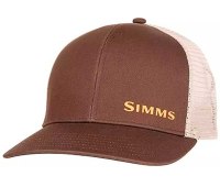 Кепка Simms ID Trucker Hickory (цвет коричневый) сетка