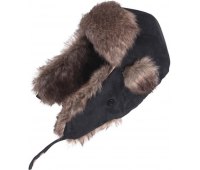 Шапка зимняя Fladen Fur Cap Black