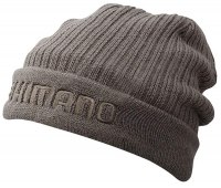 Шапка Shimano Breath Hyper +°C Fleece Knit 18 (цв. серый)