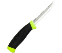 Нож Morakniv Fishing Comfort Scaler 098 (stainless steel) цв. черный с зеленым