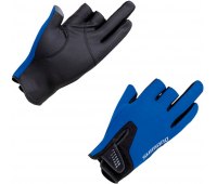 Перчатки Shimano Pearl Fit 3 Gloves (3 пальца открыты) цв.синий