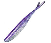 Силикон Lunker City Freaky Fish 4.5" (11 см) цв. #231 Purple Ice (8 шт)
