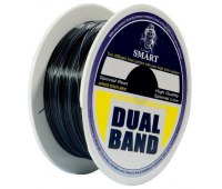 0.25 леска Smart Dual Band 9.8 кг (600 м) цв. черно-серый