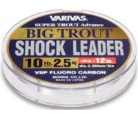 0.310/#3.5 флюорокарбон Varivas Big Trout Shock Leader VSP Fluro 14lb (30 м)