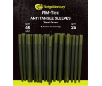 Противозакручиватель RidgeMonkey RM-Tec Anti Tangle Sleeves Long (45 мм) цв.Weed Green