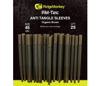Противозакручиватель RidgeMonkey RM-Tec Anti Tangle Sleeves Long (45 мм) цв.Organic Brown