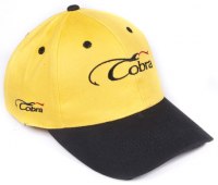 Кепка Cobra (черный козырек) цв. желтый