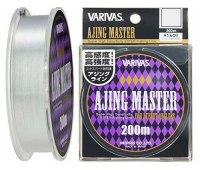 0.074 мм/#0.2 леска Varivas Ajing Master Ester 0.523 кг 1lb (200 м) цв. прозрачный