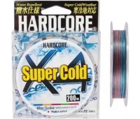0.13 мм Шнур Duel Hardcore Super Cold X4 мультиколор (200 м) 5.4 кг (#0.6)